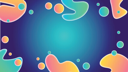 Obraz premium Colorful fluid abstract gradient background ideal for New Year banners, event promotions, celebration posters, and modern digital artwork.