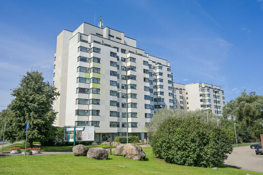 Studentenwohnheim, Technische Universit&auml;t Riga RTU, Insel Kipsala, Riga, Lettland