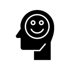 Obraz premium Optimism Vector Icon