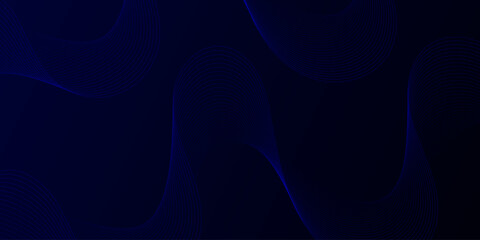 Abstract dark blue wave pattern illustration viewed from above, depicting a dynamic and fluid design concept, similar to eps © Rion Store