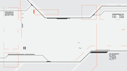 Abstract technology futuristic and sci-fi background with cyberpunk style design © Mooam