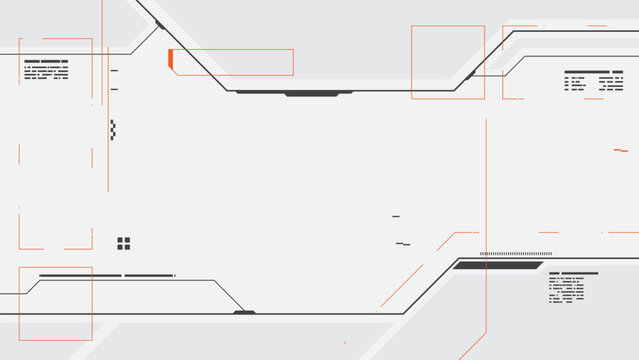 Abstract technology futuristic and sci-fi background with cyberpunk style design