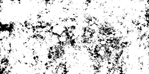 Fototapeta premium Abstract Black and White Grunge Texture Overlay Vector Rough Distressed Surface Background