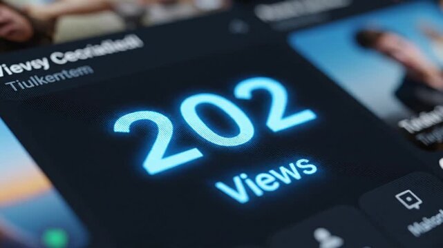View count reaches 206 on a social media platform for a recent post from Tiulkentem