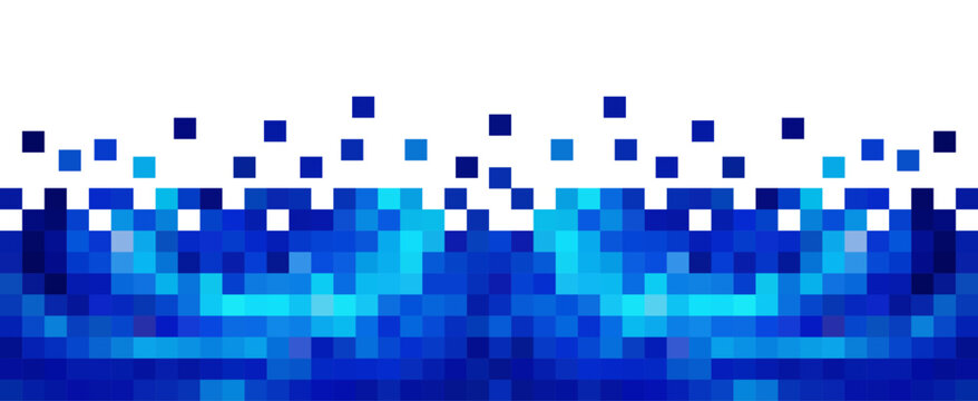 sfondo, forma astratta, pixel, griglia, concetto informatica,  digitale