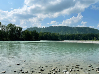 Katun river in Altai mountains, Russia
