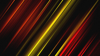 Obraz premium Dynamic Abstract Golden and Orange Diagonal Lines with Grain Texture