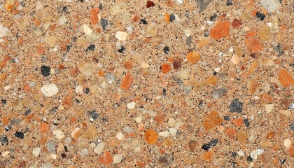 Textured Gritty Surface of Sand as an Ideal Background for Graphic Materials and Prints Design