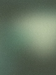 Fototapeta premium Dark Green Grainy Texture Background with Soft Gradient Light