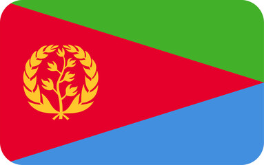 Fototapeta premium eritrea flag
