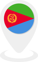 Fototapeta premium eritrea flag
