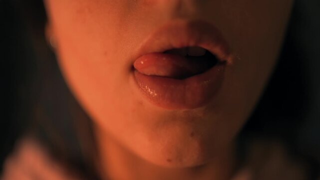 Soft dusk lighting highlights delicate mouth sounds and subtle gestures