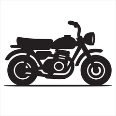 Fototapeta premium Vector motorcycle icon