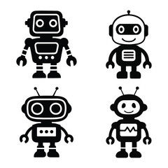 Fototapeta premium Robot SVG