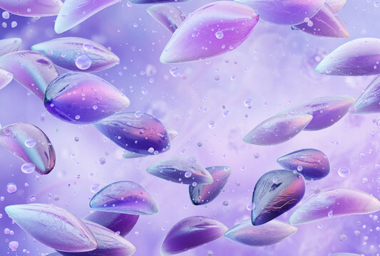 Bartonella henselae bacterium attaching to erythrocytes in bloodstream environment. Gram-negative intracellular Alphaproteobacteria infecting Felis catus and humans, invading vascular tissue, zoonosis