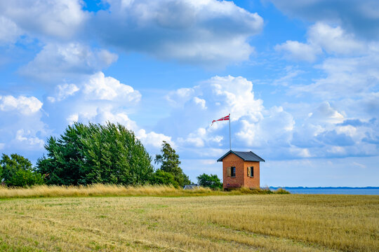 Lotsenhaus, Insel Nyord, D&auml;nemark