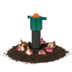 Seedling in Plant Pot with Soil &ndash; Gardening Growth Concept Isolated on White