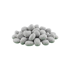 Pile of smooth grey stones