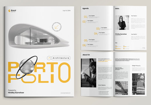 Architecture Portfolio Layout
