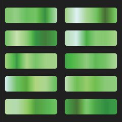 Obraz premium Dynamic Green Gradient Bars Array