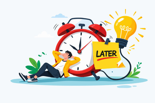 Procrastination and Time Concept