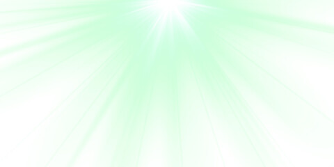 Obraz premium High-quality green light effect with sparkling star and flares, featuring shimmering highlights and starry flares for a beautiful shimmering lens flare light effect on green backgrounds.