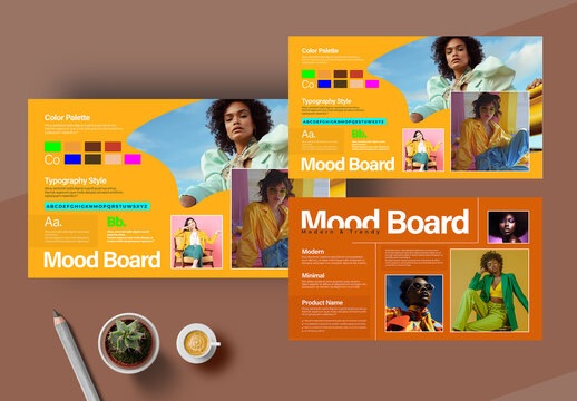 Modern Creative Mood Board Design