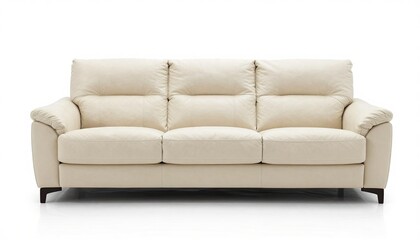 Fototapeta premium sofa isolated on white background