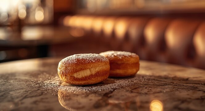 Sweet pastries queijadinha and queijada popular in Brazilian diners with copy space