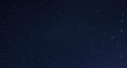 Fototapeta premium Real starry sky with genuine cosmic background