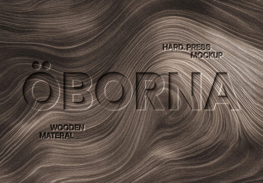 Wooden Mockup
