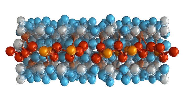 Visualization of redox reaction showing donor and acceptor atoms during electron exchange 
