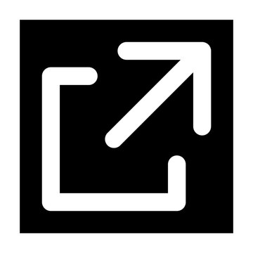 External Link Solid Icon