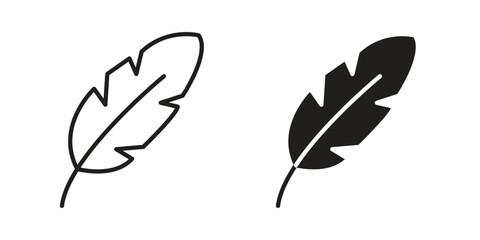 Feather icons simple design. Vector illustration for web ui © Chummi