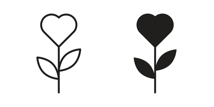 Gratitude icons for templates, web design and infographics