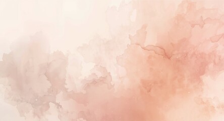 Fototapeta premium Softly blended watercolor texture for artistic backdrop layouts