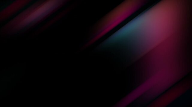 Abstract background with blurred, dynamic fuchsia and violet light streaks on a dark canvas. Creates a sense of speed, motion, and futuristic energy for modern digital designs