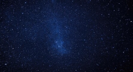 Obraz premium Artistic cosmic void background with dense star systems and celestial bodies in portrait