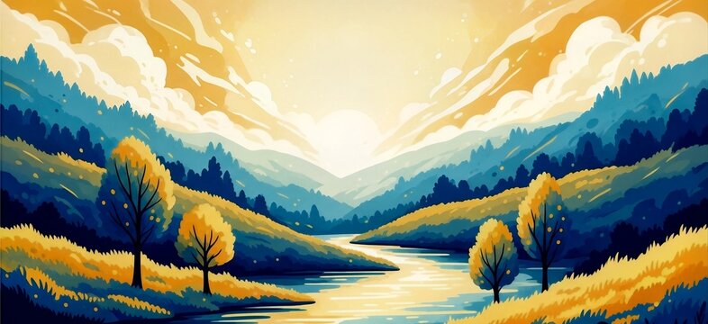 mountain landscape wallpaper 