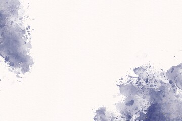 Obraz premium Luxury Navy Blue and Gold Splatter Frame with Copy Space On White Paper Background