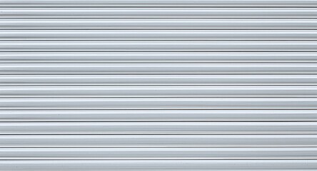 Obraz premium white metal roller shutter background with tactile panel texture
