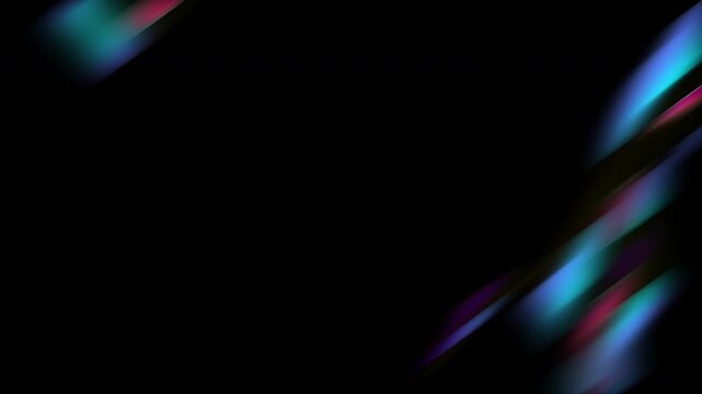 Dynamic abstract background featuring luminous streaks of vibrant blue, purple, and magenta light against a deep black backdrop, creating a futuristic and energetic visual motion effect