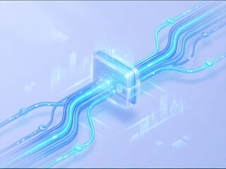 abstract blue background