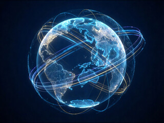 planet earth in space