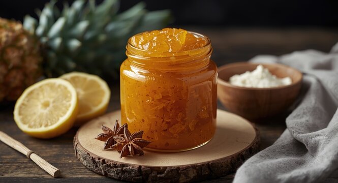 Traditional spiced pineapple jam recipe ideal for homemade nastar