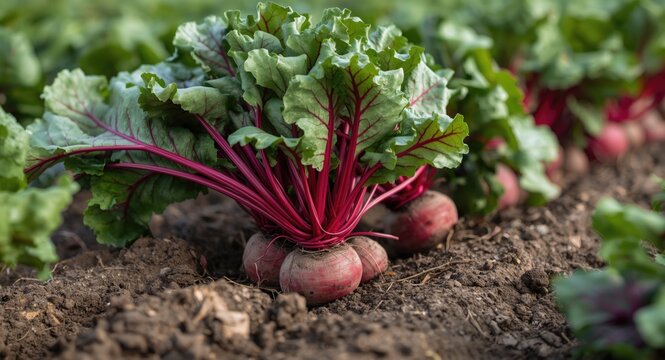 Organic crop rotation plans benefiting red table beet yields
