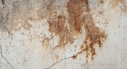 Fototapeta premium weathered surface of a concrete wall textured with dirt stains