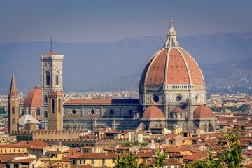 Fototapeta premium Catedral gotica de Santa María del Fiore en Florencia, Italia.
