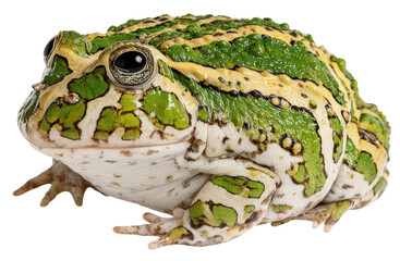 horn frog isolated on transparent background