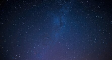 Fototapeta premium Starry celestial sky filled with countless tiny illuminations